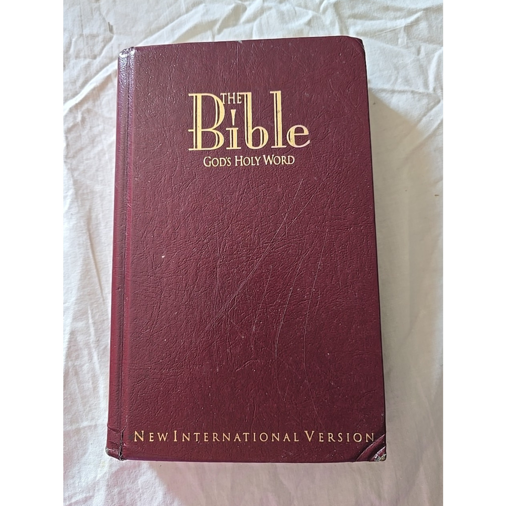 Vintage The Bible God's Holy Word New International Version NIV Hardcover Book‎